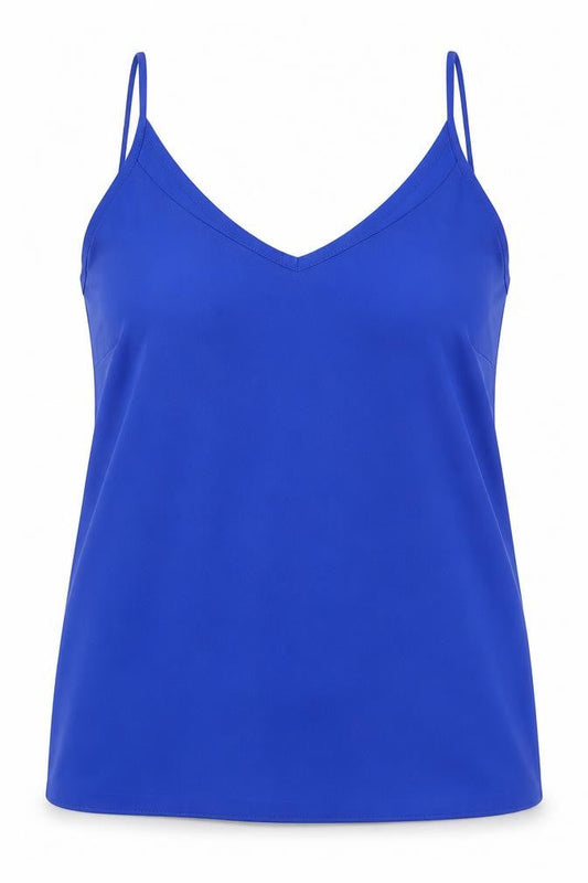 Womens UK Size 10 M&Co Blue Camisole Camisole