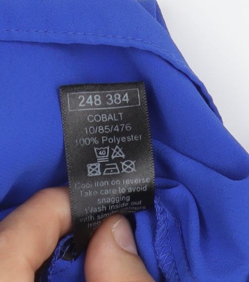 Womens UK Size 10 M&Co Blue Camisole Camisole