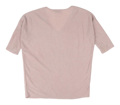 Womens UK Size S New Look Pink Basic T-Shirt