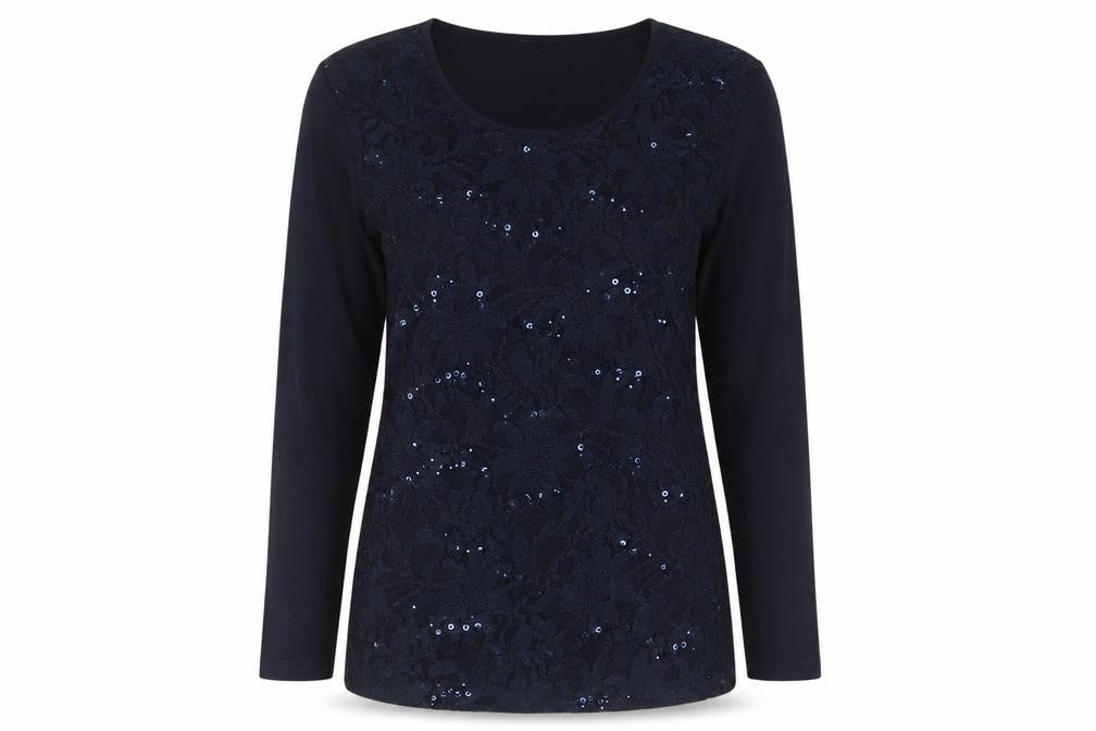 Womens UK Size 8 Marks and Spencer Blue Basic T-Shirt