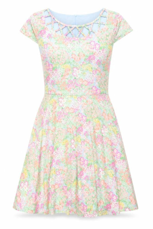 Fever London Women's Floral Fit & Flare Dress - Size 12