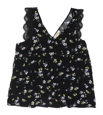 Womens UK Size 10 Oasis Black  Tank