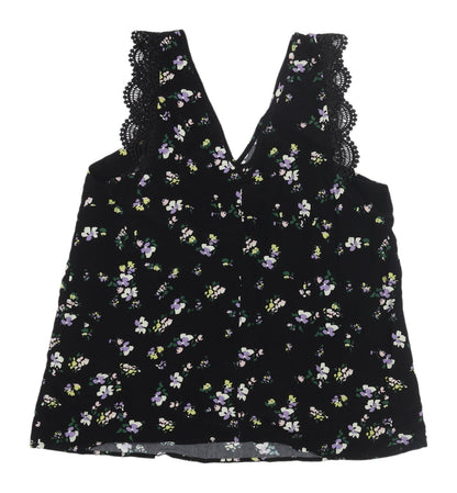 Womens UK Size 10 Oasis Black  Tank