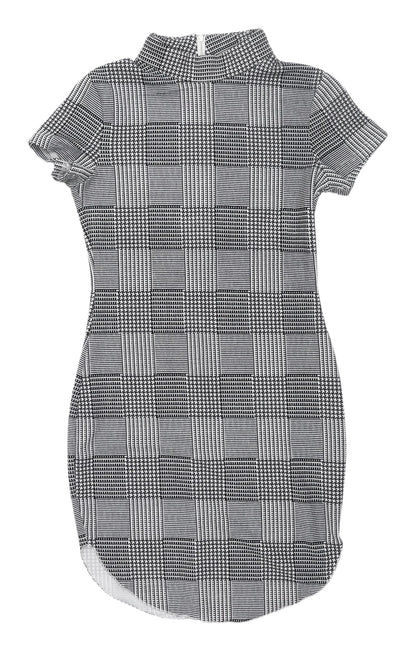 AX Women's Check Bodycon Dress - Size 12