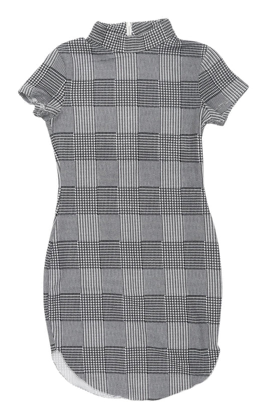AX Women's Check Bodycon Dress - Size 12