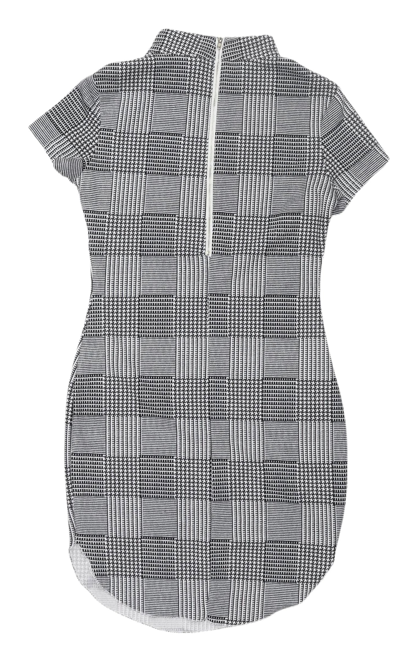 AX Women's Check Bodycon Dress - Size 12