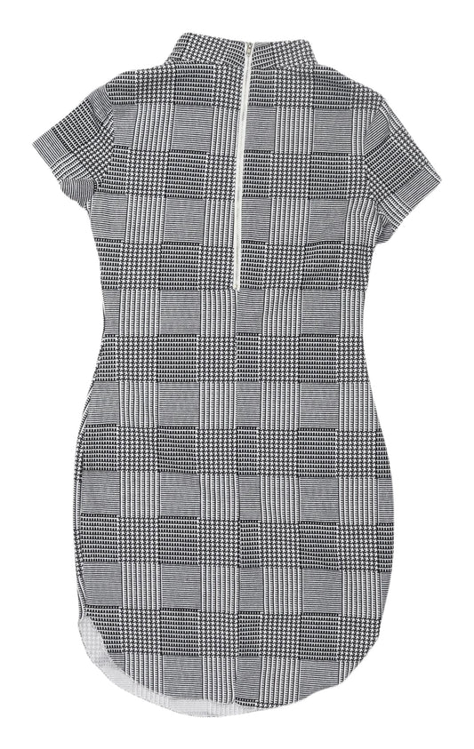 AX Women's Check Bodycon Dress - Size 12
