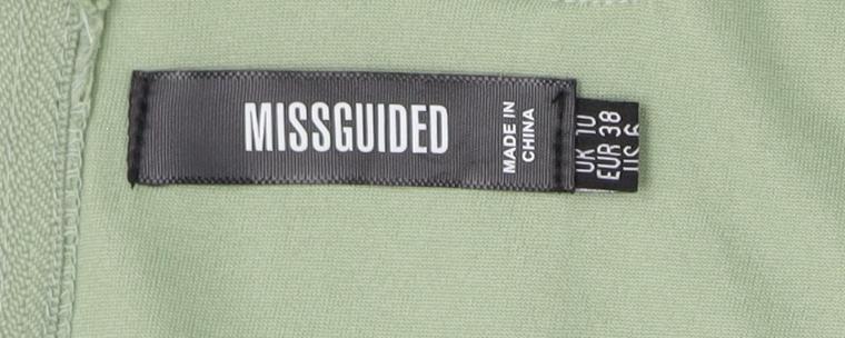 Womens UK Size 10 Missguided Green  Tank