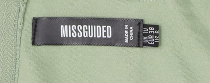 Womens UK Size 10 Missguided Green  Tank