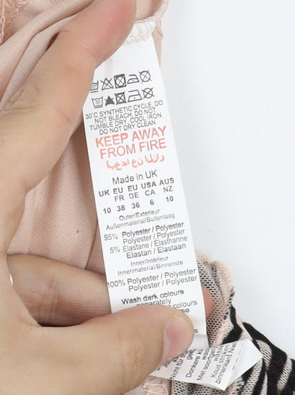 Nasty Gal Women's Black Cropped Mock Neck Blouse