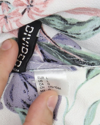 Womens UK Size L H&M Multicoloured Kimono Blouse