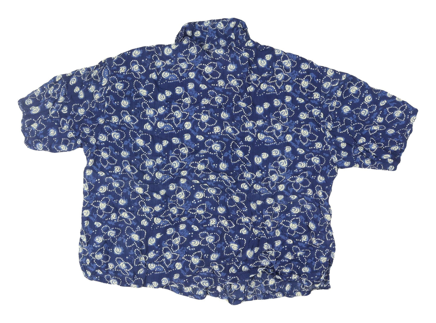 Womens UK Size 2XL Pomodoro Blue  Blouse