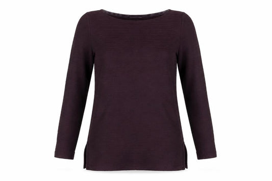 Marks and Spencer Womens Purple Basic Long Sleeve T-Shirt