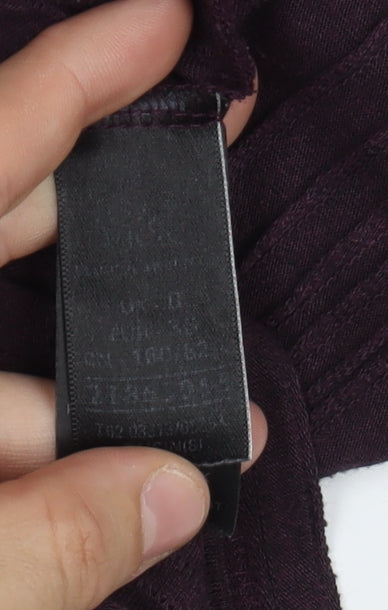 Marks and Spencer Womens Purple Basic Long Sleeve T-Shirt