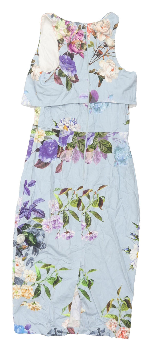 ASOS Women's Floral Bodycon Dress - Size 10