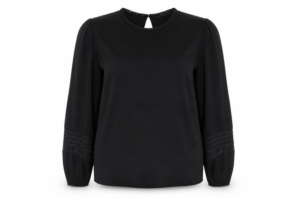 Womens UK Size 18 Marks and Spencer Black  Blouse
