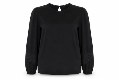 Womens UK Size 18 Marks and Spencer Black  Blouse