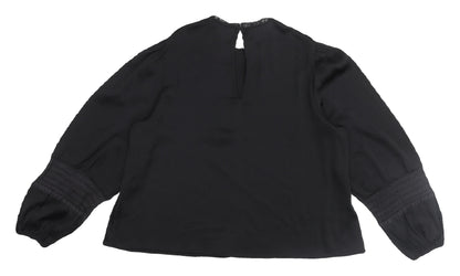 Womens UK Size 18 Marks and Spencer Black  Blouse