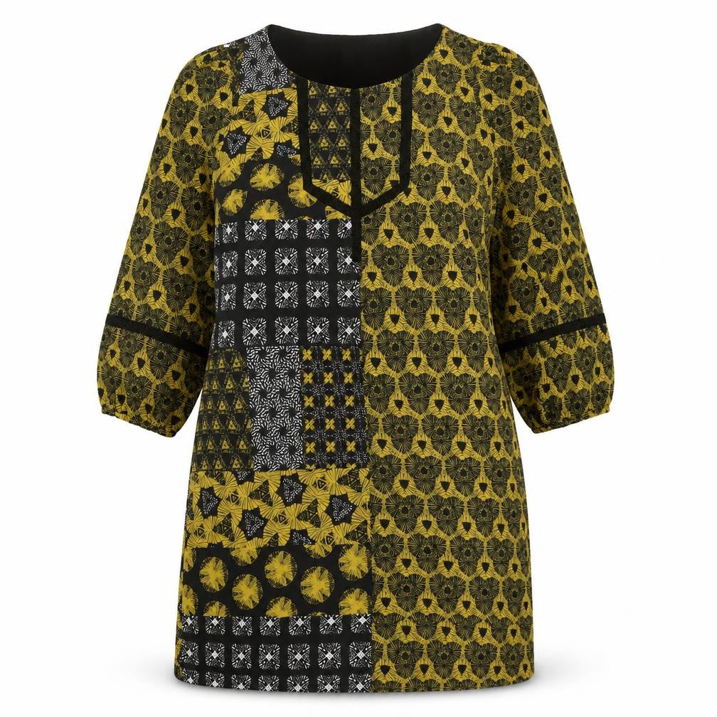 Marks and Spencer Women's Multicoloured Shift Dress - Size 12