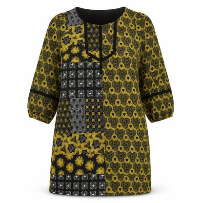 Marks and Spencer Women's Multicoloured Shift Dress - Size 12
