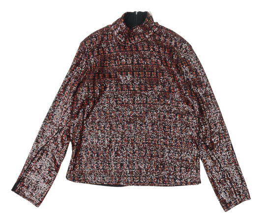 Womens UK Size L Zara Multicoloured Tunic Blouse
