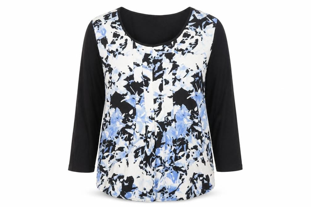Womens UK Size M Together Multicoloured Basic Blouse