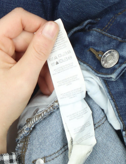 Denim Co. Women's Blue Skinny Jeans Size 10