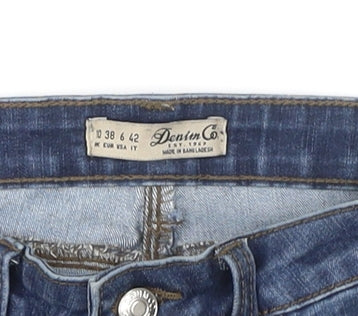 Denim Co. Women's Blue Skinny Jeans Size 10