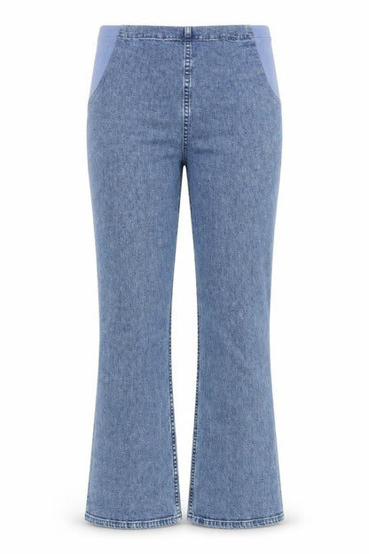 Womens UK Size 10 Blooming Marvellous Regular Fit Straight Blue Jeans