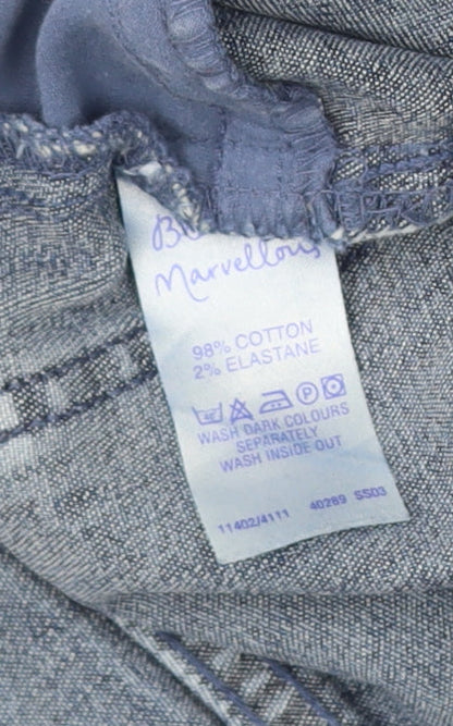 Blooming Marvellous Women's Blue Straight Jeans Size 10