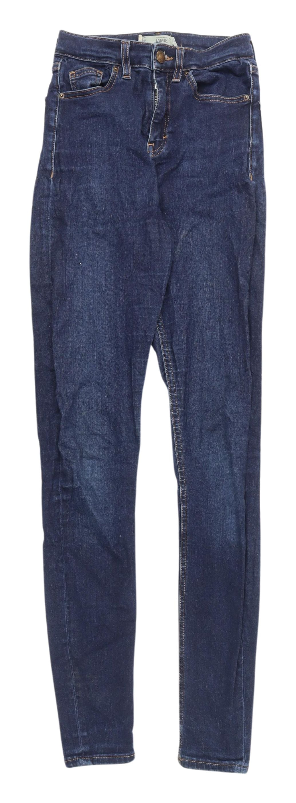 Topshop Women’s Blue Skinny Jeans Size 12