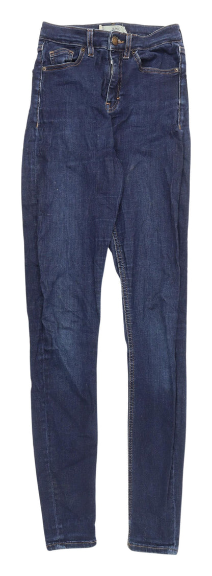 Topshop Women’s Blue Skinny Jeans Size 12