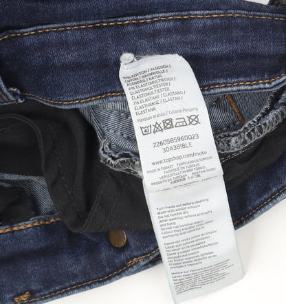 Topshop Women’s Blue Skinny Jeans Size 12