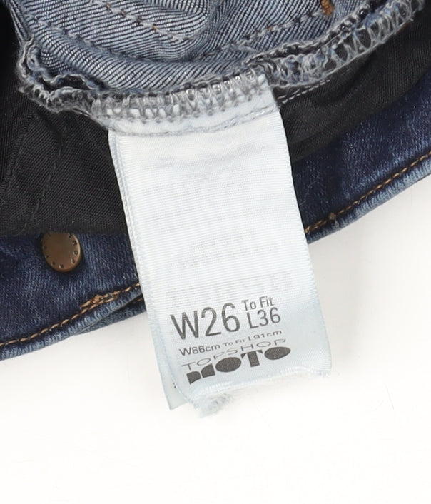 Topshop Women’s Blue Skinny Jeans Size 12