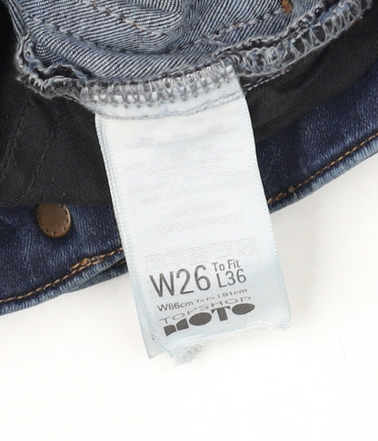 Topshop Women’s Blue Skinny Jeans Size 12