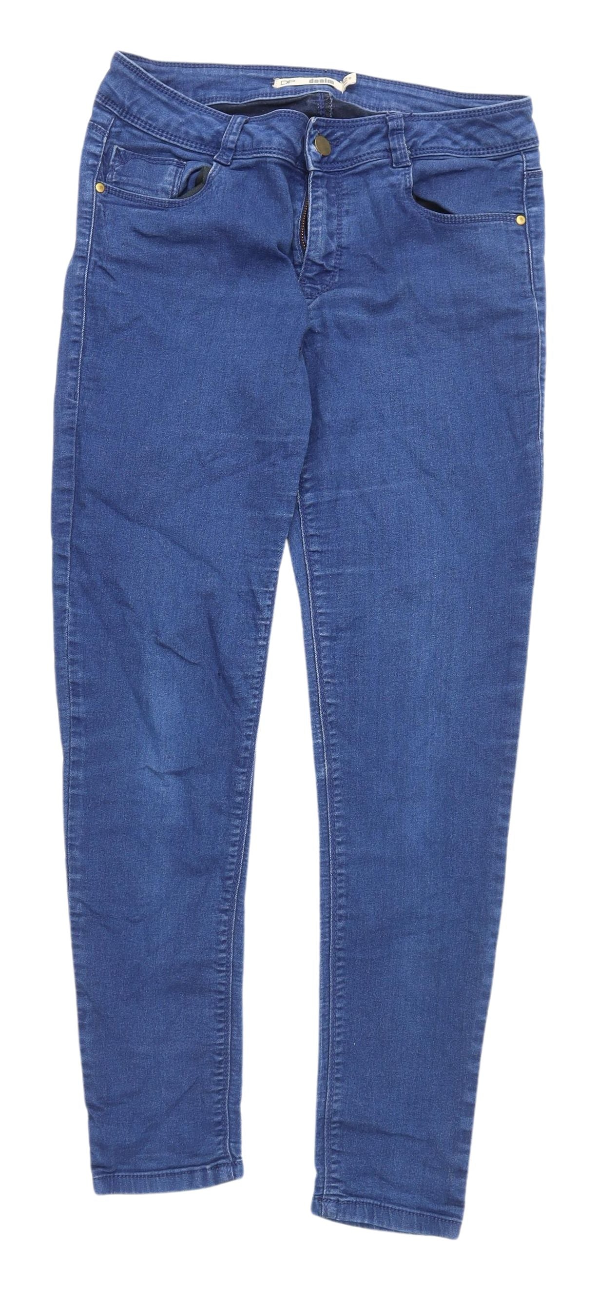 Dorothy Perkins Women's Blue Skinny Jeans, Size 12