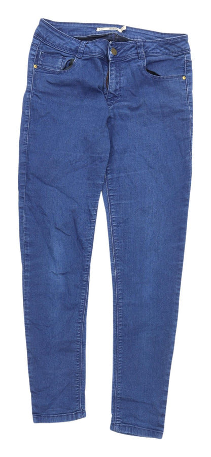 Dorothy Perkins Women's Blue Skinny Jeans, Size 12