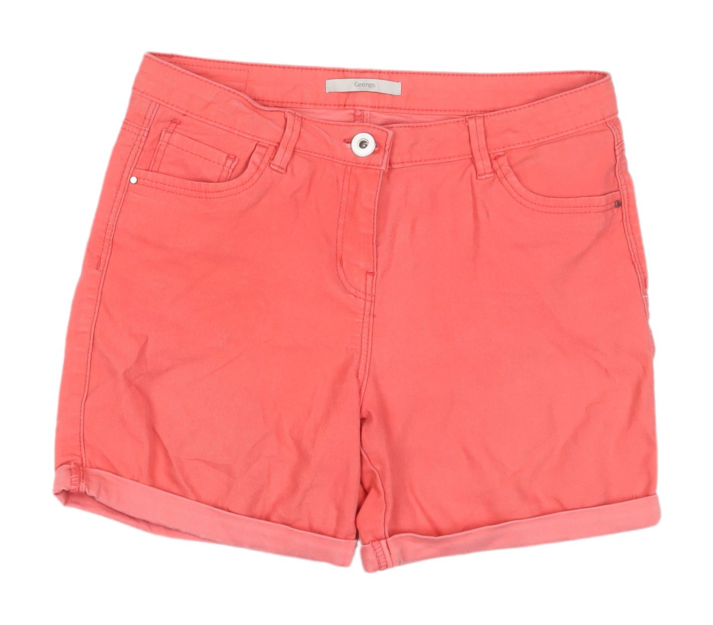 George Women's Pink Chino Shorts Size 10