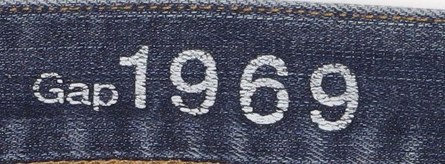 Gap Women's Blue Straight Jeans Size 6 Mid Rise Denim