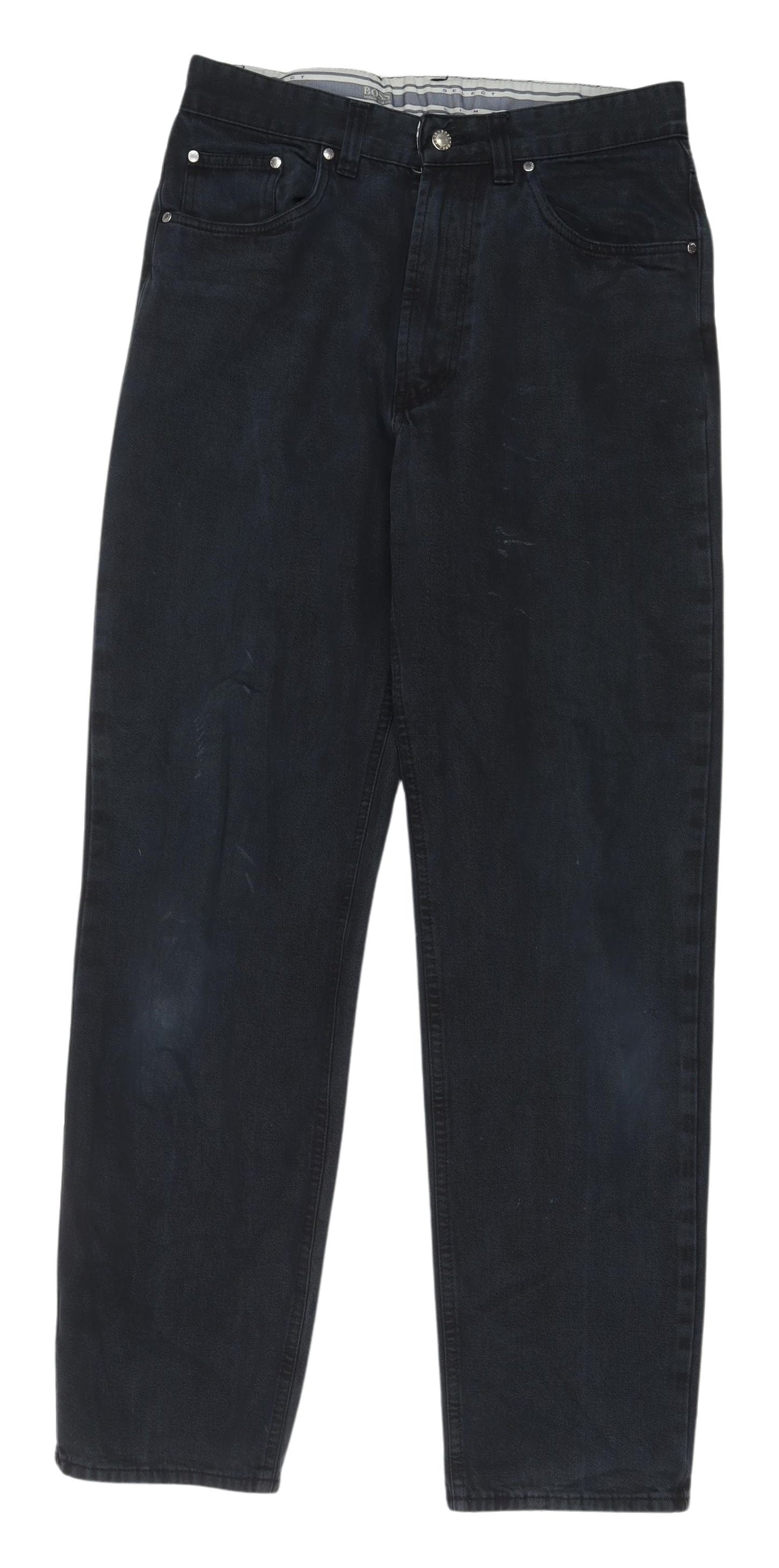 Hugo Boss Men's Black Denim Jeans 31W 32L