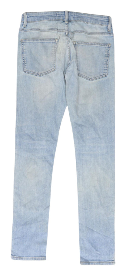 Mens UK Size S Topman Skinny Fit Skinny Blue Jeans