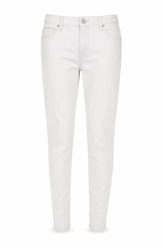 Womens UK Size 10 Topshop Regular Fit Skinny White Jeans