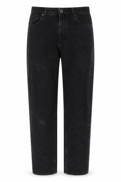 Womens UK Size 10 Denim Co. Regular Fit Straight Black Jeans