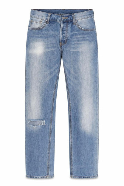 Mens UK Size 30 mnml Regular Fit Straight Blue Jeans
