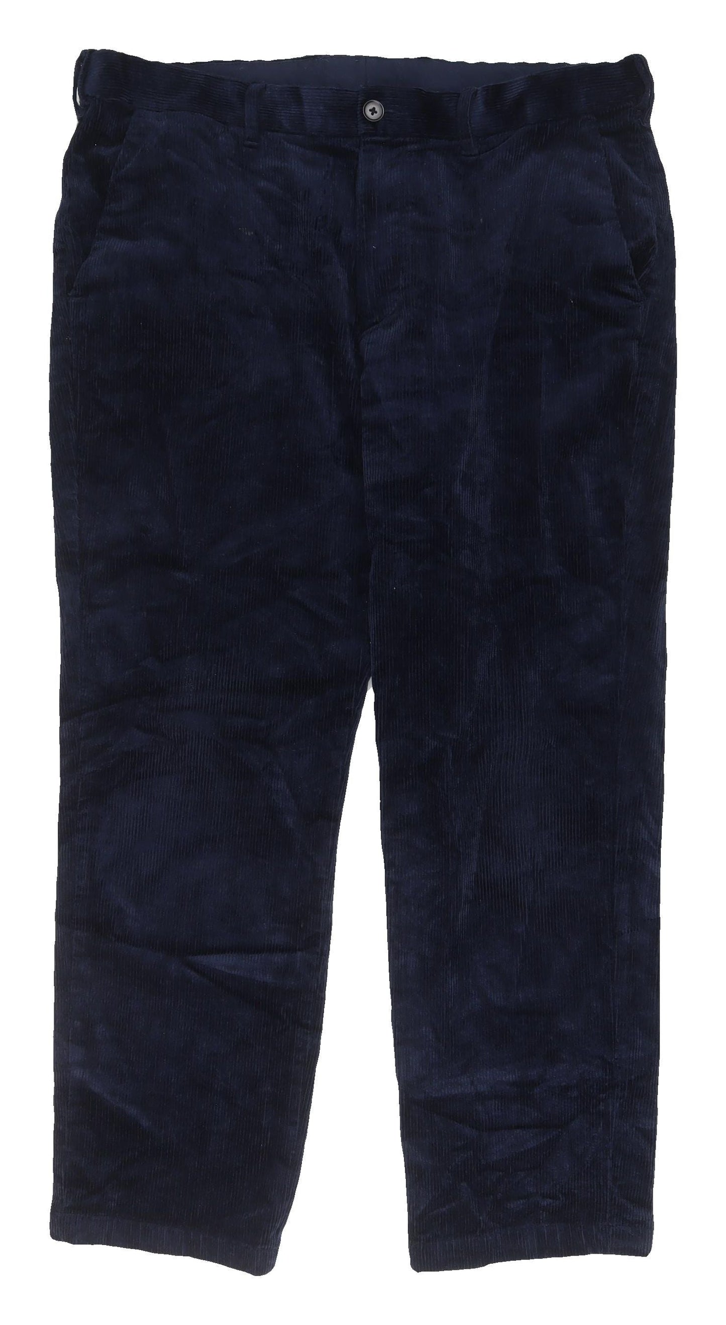 Marks & Spencer Men's Blue Corduroy Chinos 36L