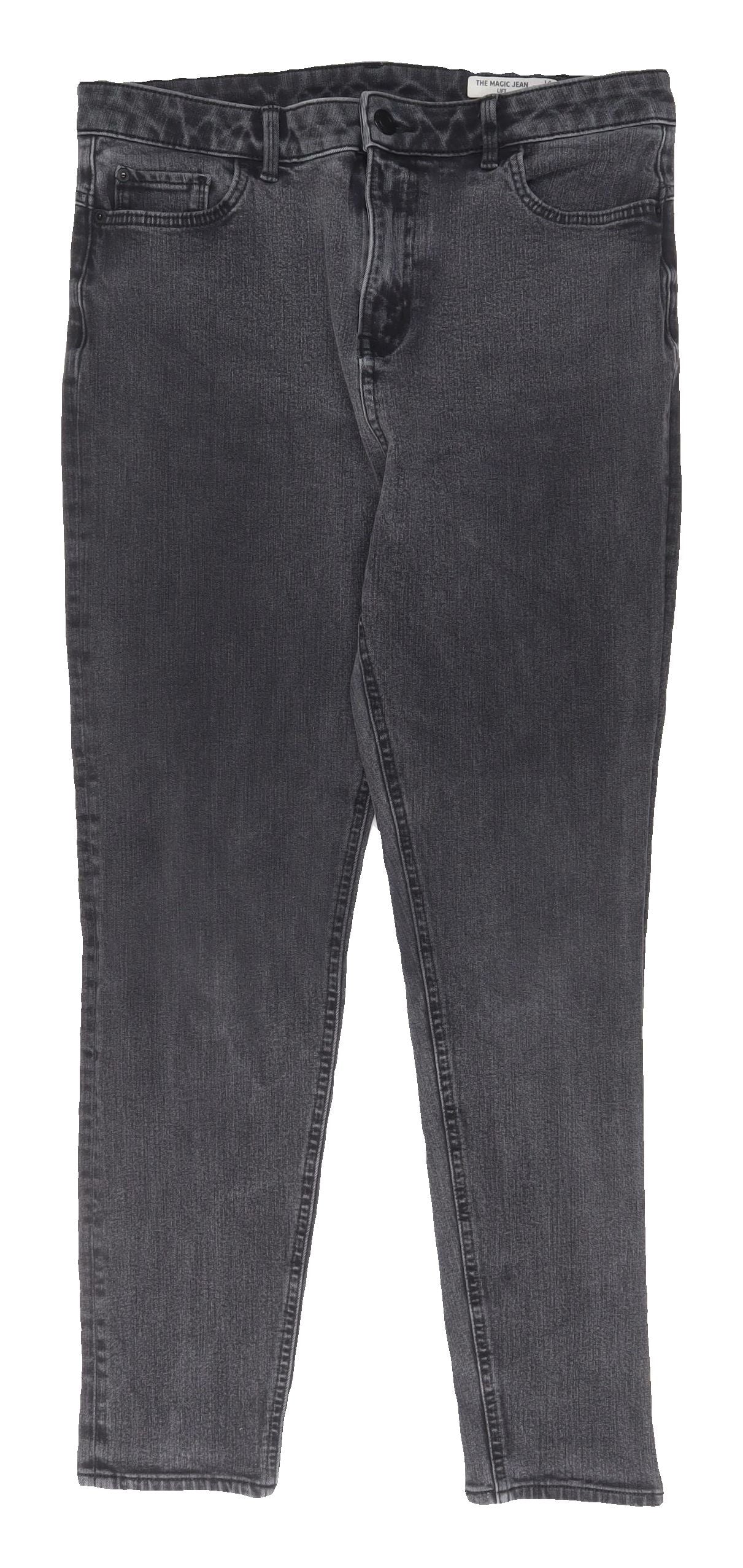 Womens UK Size 14 Marks and Spencer Regular Fit Skinny Black Jeans