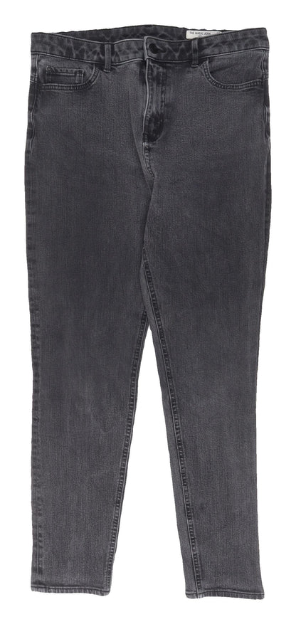 Womens UK Size 14 Marks and Spencer Regular Fit Skinny Black Jeans