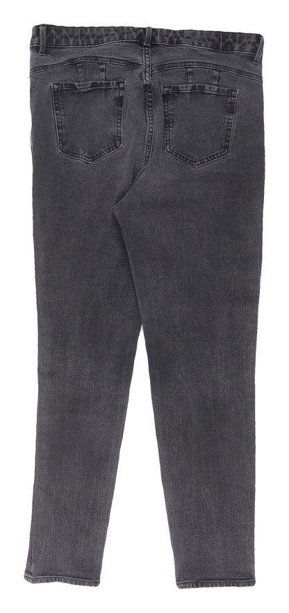 Womens UK Size 14 Marks and Spencer Regular Fit Skinny Black Jeans