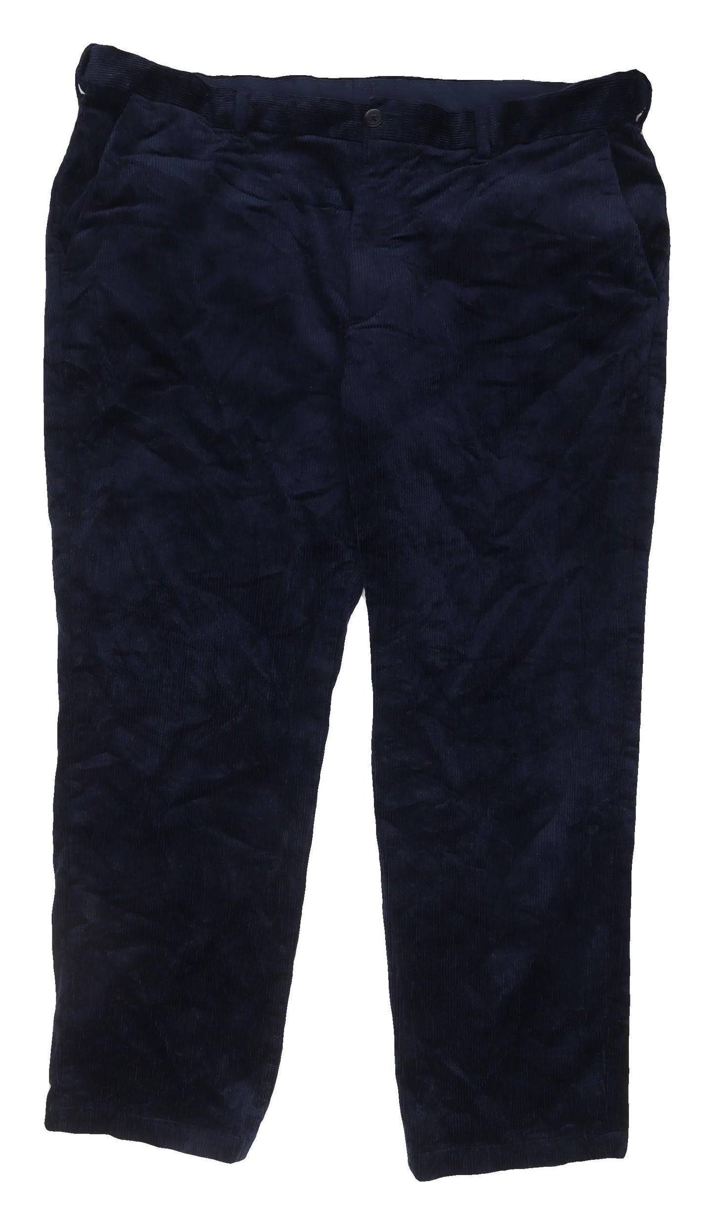 Marks & Spencer Men's Blue Corduroy Trousers Size 42