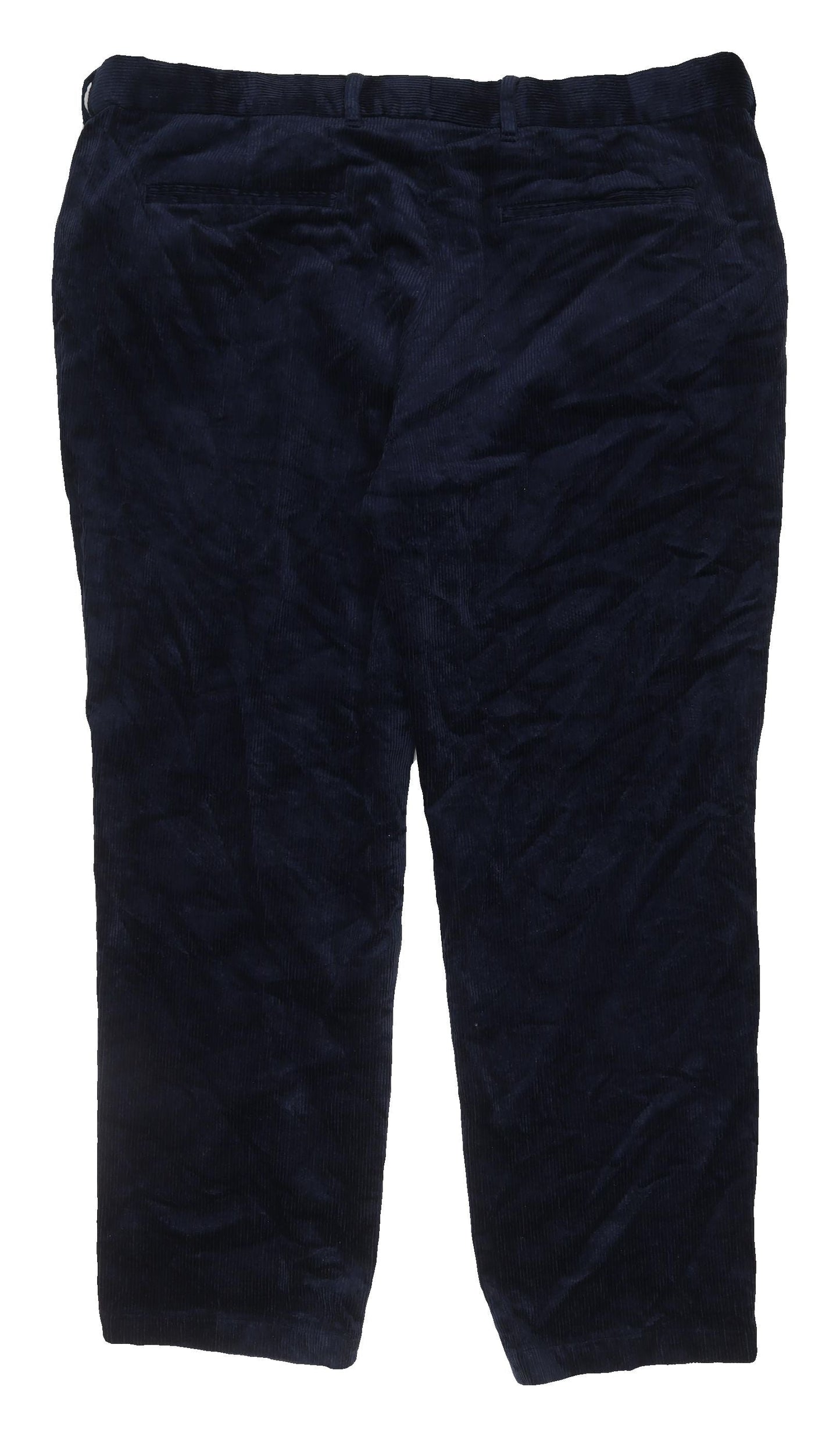 Marks & Spencer Men's Blue Corduroy Trousers Size 42